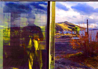 selfportrait trailer window