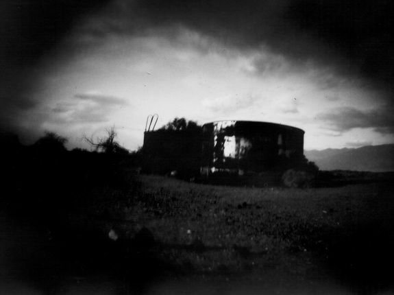 H2O tank West Side Road/ pinhole